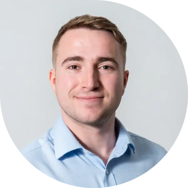 Fire staff profile headshot of Sam Leybourne.